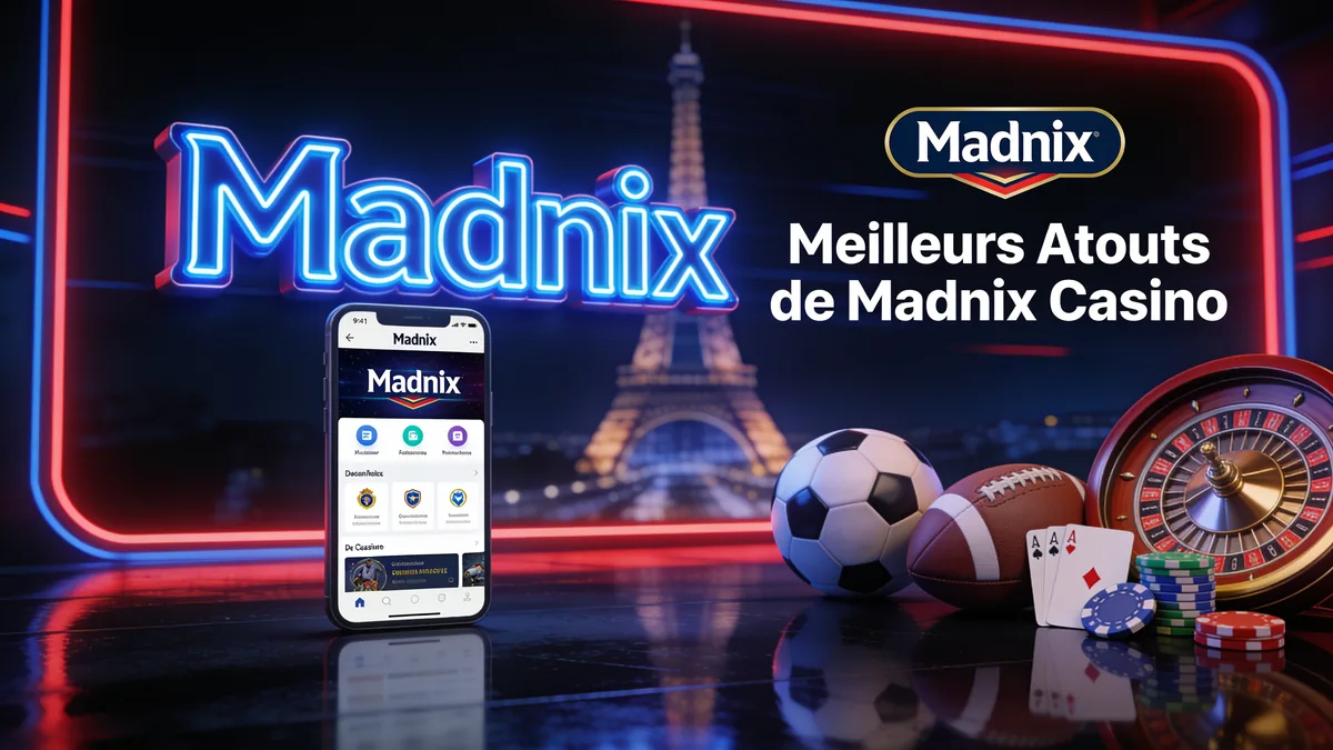 Meilleurs Atouts de Madnix Casino — madnix casino en France